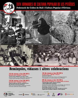XXV JORNADES DE CULTURA POPULAR: Reminyoles, vidasses i altres celebracions