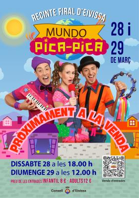 Imatge ‘Pica-Pica’ actuarà els dies 28 i 29 de març al Recinte Firal d’Eivissa