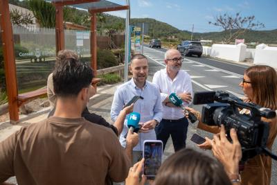 Imatge El Consell d’Eivissa reforça la seguretat viària a Sant Francesc de...