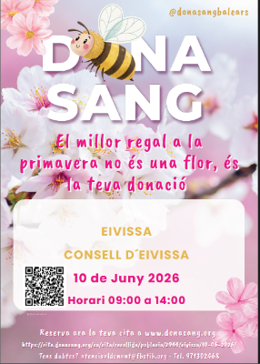Donació de Sang al Consell d'Eivissa