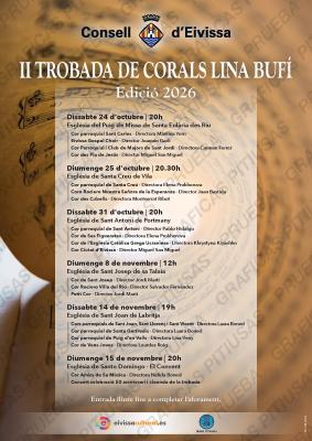 II TROBADA DE CORALS LINA BUFÍ - Santa Eulària