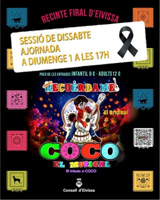 Imatge La funció de Coco, el musical prevista per al dissabte 31 d’octubre es...