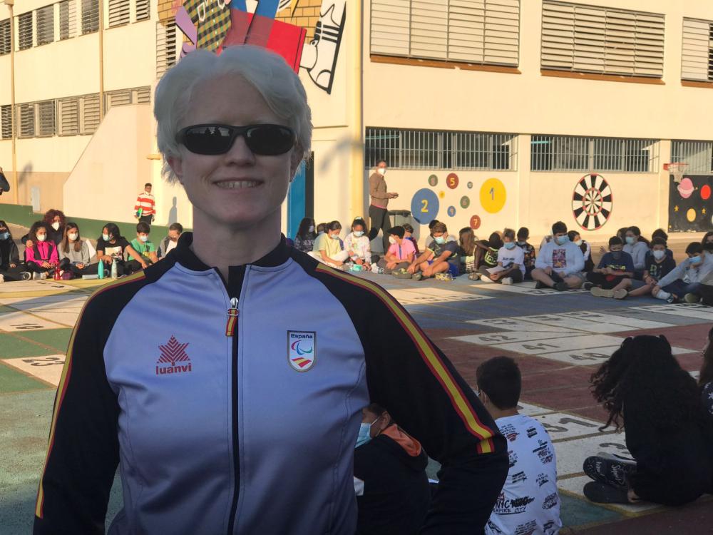 Imagen L’esportista paralímpica Marta Arce obre el programa ‘Esport Inclusiu a l’Escola’ al que s’han adherit deu centres de l’illa