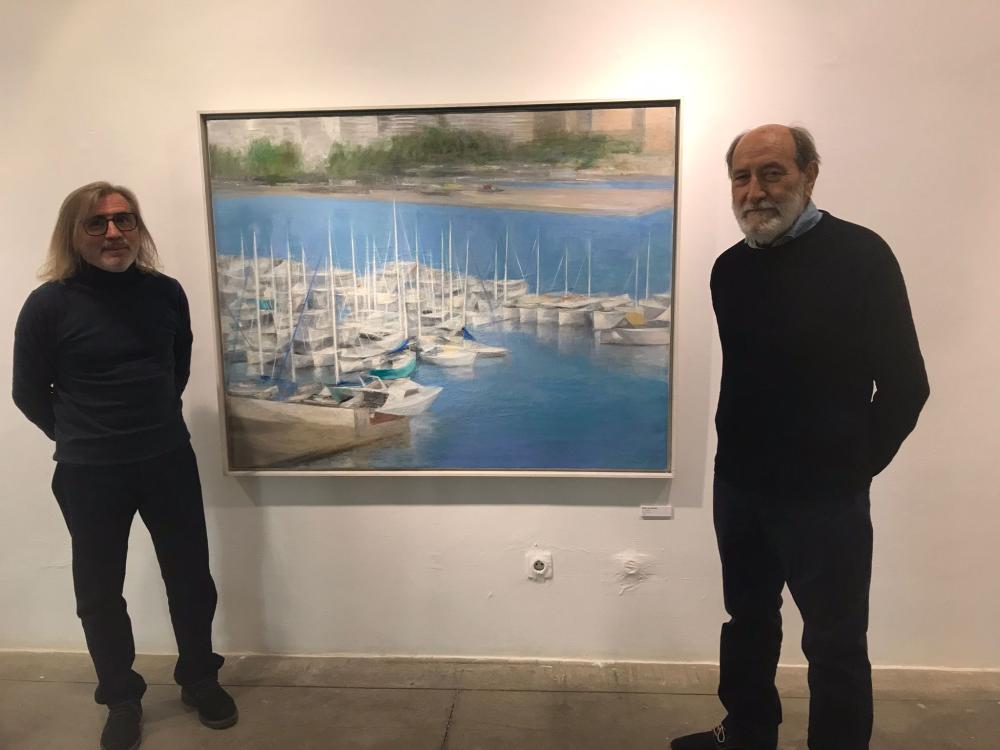 Imagen El artista Paco Riera expone su último trabajo 'Equilibri i proporció' en Sa Nostra Sala