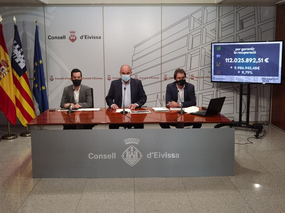 Imagen El Consell d'Eivissa gestionará más de 112 millones de euros en 2022 “para fortalecer Eivissa”