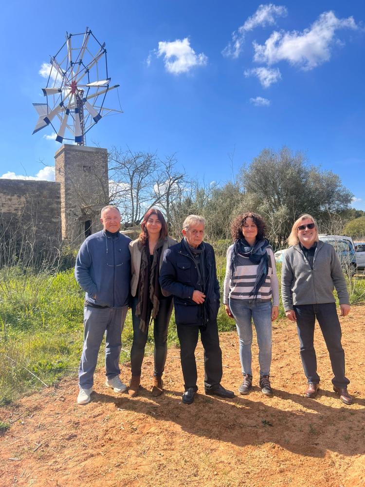 Imagen Las ayudas para el mantenimiento del patrimonio del Consell d'Eivissa permiten la recuperación del molino de Ca n'Espanyol