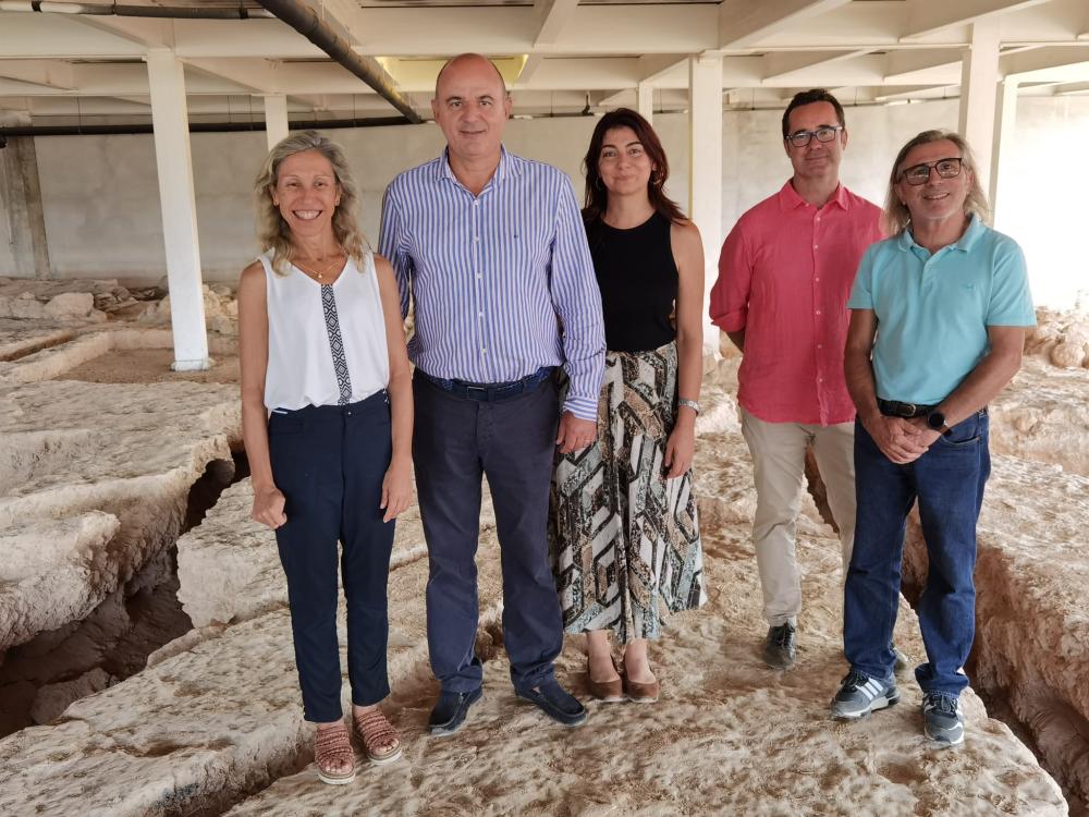 Imagen El jaciment de s’Olivera es museïtzarà i estarà totalment cobert per protegir els béns patrimonials