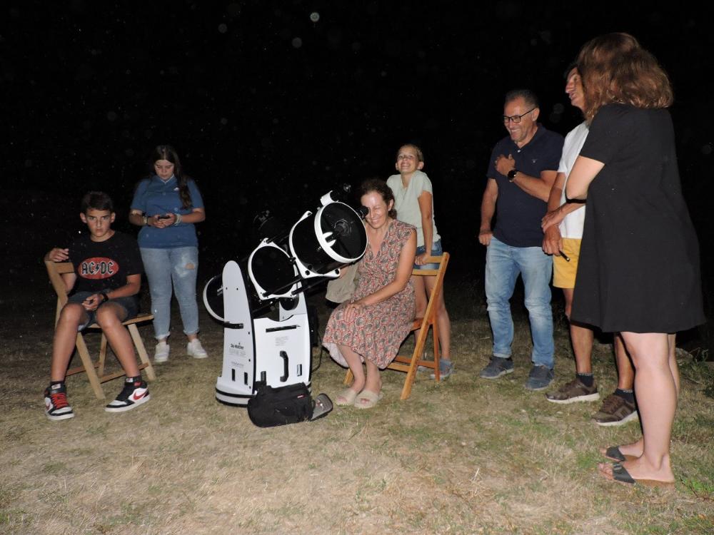 Imagen Un centenar de persones gaudeixen aquest estiu de diferents fenòmens astronòmics a l’Observatori de Cala d’Hort