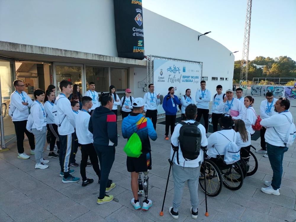 Imagen Empatia i solidaritat a la segona edició del Festival d’Esport Inclusiu, que reuneix a quasi 500 escolars a Sant Antoni