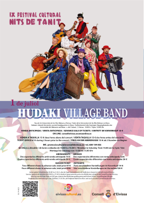 Imatge Els ucraïnesos Hudaki Village Band obren el festival Nits de Tanit