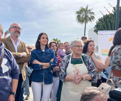 Imatge Inauguració del Mercat Artesanal de Sant Josep amb motiu dels Dies...