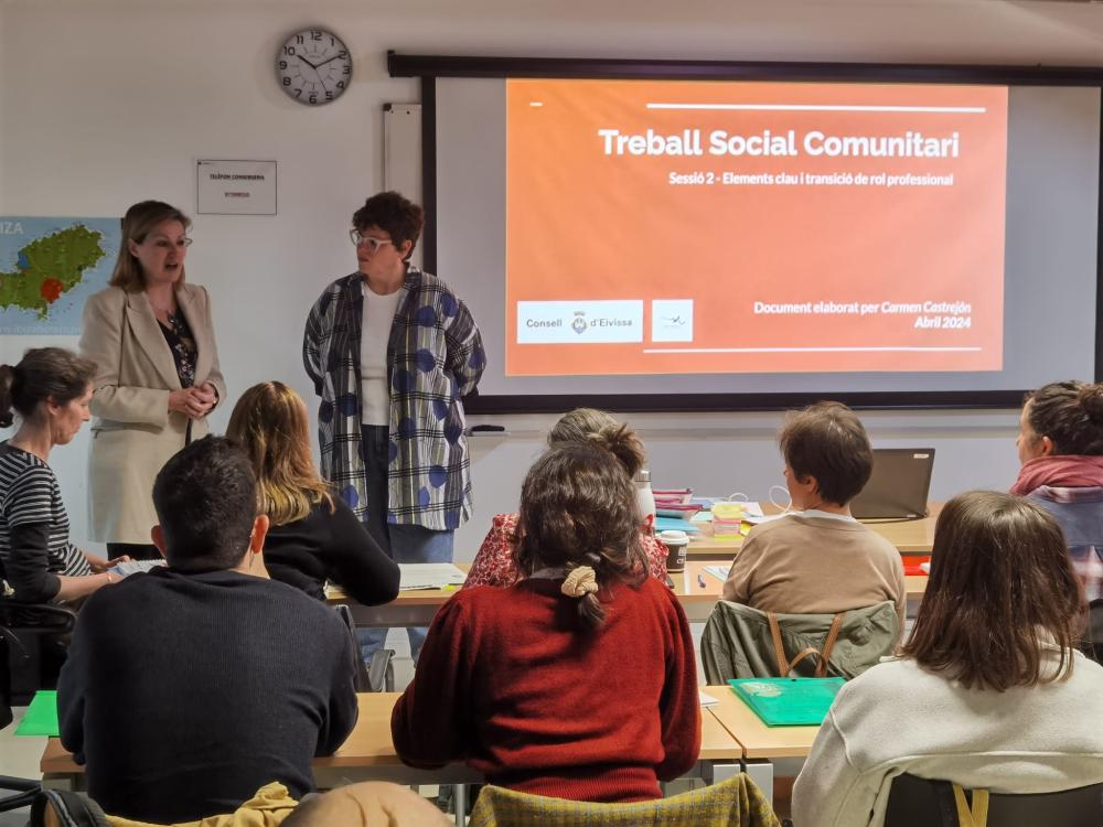 Imagen El Consell d’Eivissa ofereix una formació en Treball Social Comunitari als cinc ajuntaments