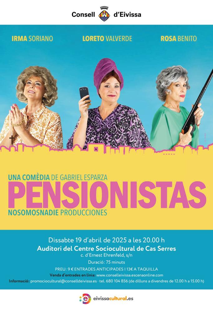Imagen Teatre per compartir: una comèdia i un musical a l'Auditori de Cas Serres aquest abril