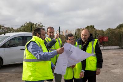 Imagen S’inicien els treballs de la nova planta de transferència de residus per...