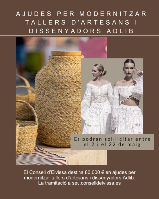 Imatge El Consell d’Eivissa destina 80.000 € en ajudes per modernitzar tallers...