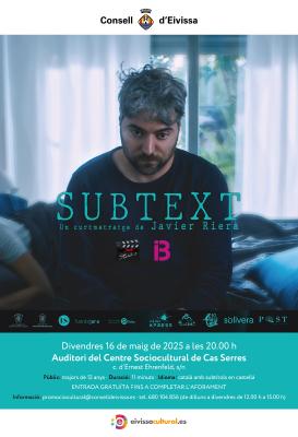 Imatge "Subtext", el nou curtmetratge del director eivissenc Javier...