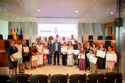 Imatge El Consell Insular d’Eivissa lliura 7 cartes de Mestres Artesans i 29...