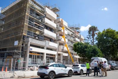 Imatge Avancen els treballs de la remodelació integral  de l’Edifici de Carreteres