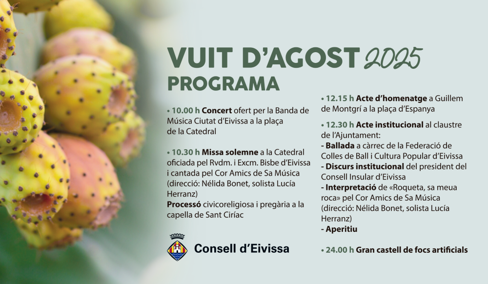 Imagen El Consell d’Eivissa llençarà 400 kg de pólvora per il·luminar la nit del Vuit d’Agost