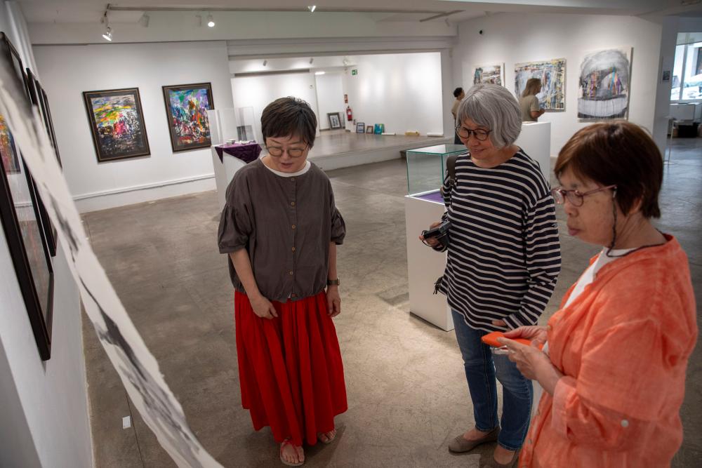 Imagen Sa Nostra Sala acull l’exposició ‘Vicent Calbet i cinc artistes japonesos’
