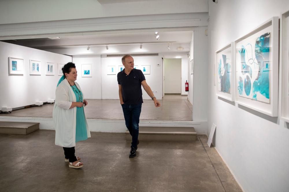 Imagen Sa Nostra Sala acull l’exposició “La desconstrucció de l’ànima” de l’artista eivissenca Josefina Torres