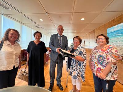 Imatge Vicent Marí donarà trasllat al Govern Balear de les 6.370 firmes que...
