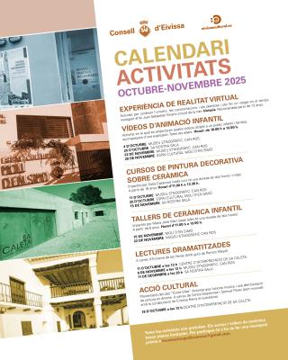 Calendario Actividades Octubre - Noviembre 2025