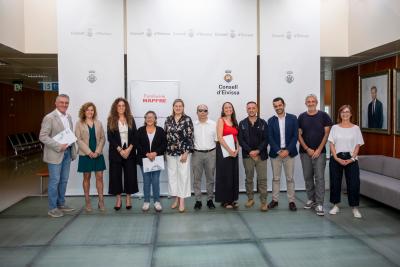 Imatge El Consell d’Eivissa, AIF, ASPANADIF, APFEM, PIMEEF, FEHIF i Fundación...