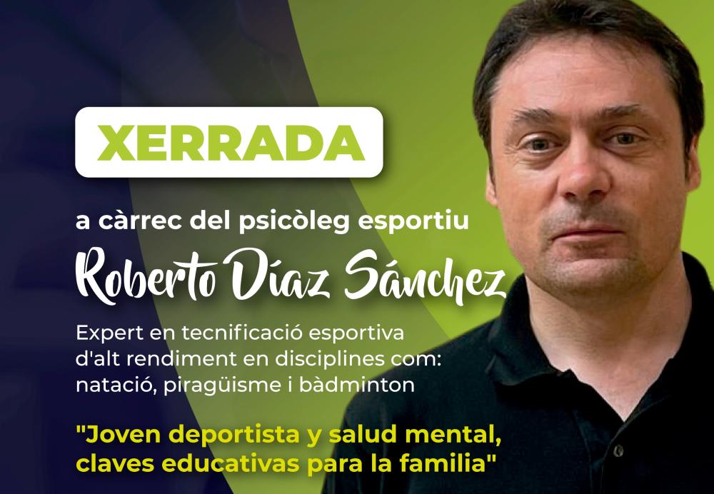 Imagen El Consell d’Eivissa organitza una xerrada sobre salut mental i educació en l’esport juvenil a càrrec del psicòleg Roberto Díaz Sánchez
