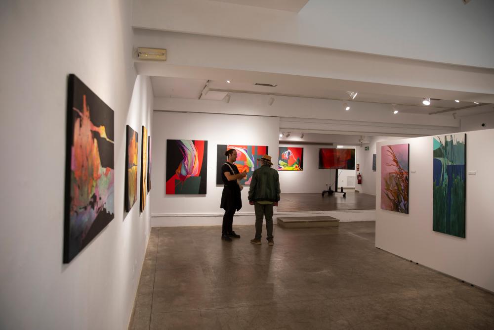 Imagen August Banegas presenta “Sentiments”, una exposició que explora l’emoció i la matèria a Sa Nostra Sala
