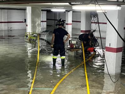 Imatge Els Bombers d’Eivissa tanquen el balanç de la DANA ‘Alice’ amb 71...