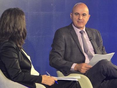 Imatge Vicent Marí explica les polítiques de contenció turística en el fòrum...